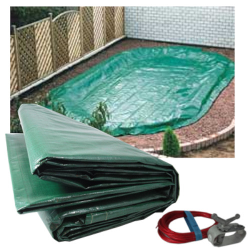 Schwimmbad Abdeckplane HAF® Oval Pool Abdeckplane  Produktbild-Vorschau 3